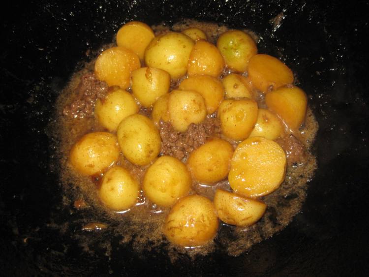 肉末烧小土豆步骤7
