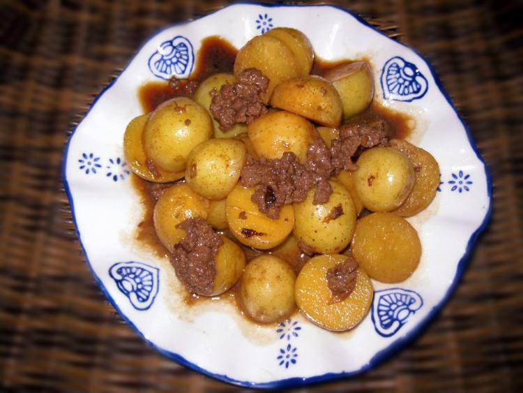 肉末烧小土豆步骤8