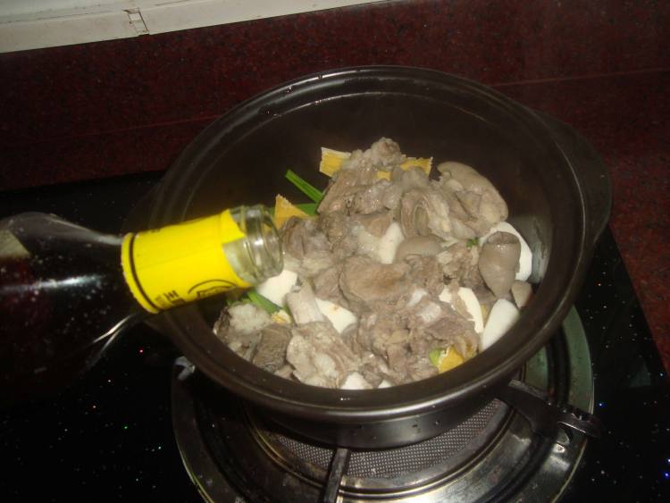 腐竹羊肉煲步骤9