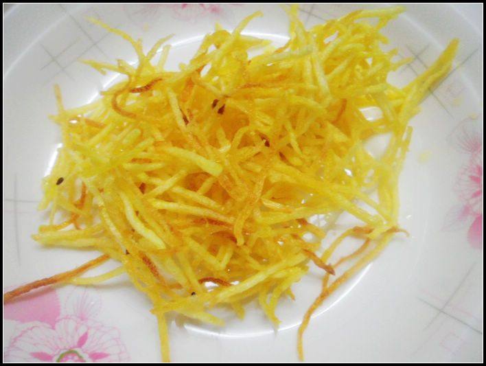 三丝抱豆步骤5