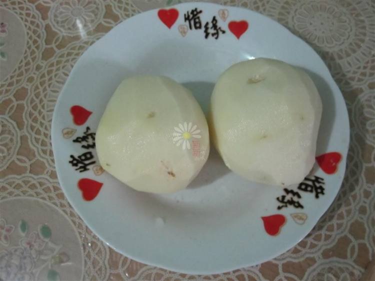 椒盐土豆泥步骤1