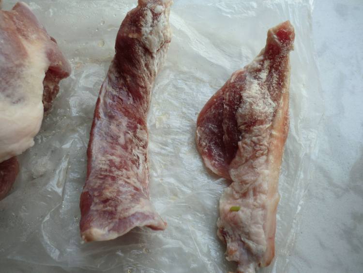 巧炒羊肉片步骤1