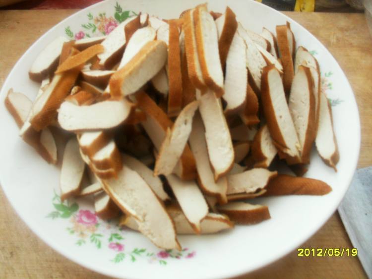 拌豆腐干步骤2