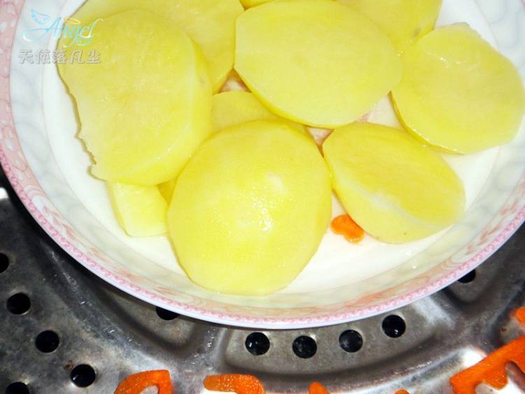 蓝莓土豆泥步骤4