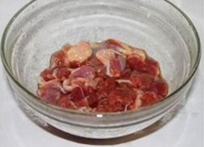 孜然羊肉粒步骤2