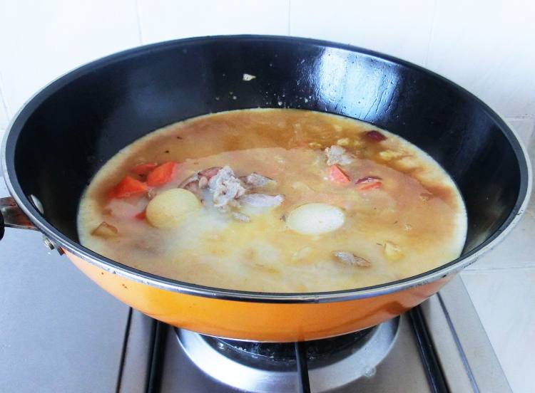 小土豆咖喱牛肉步骤11