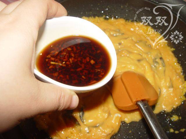 素炒蟹膏步骤17