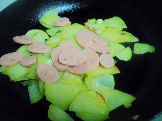 彩椒土豆片步骤5