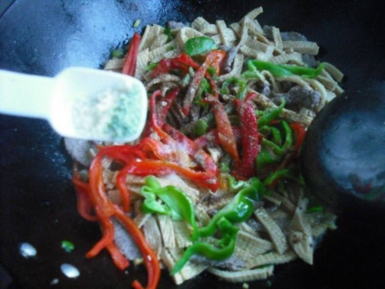 牛肉千张步骤11