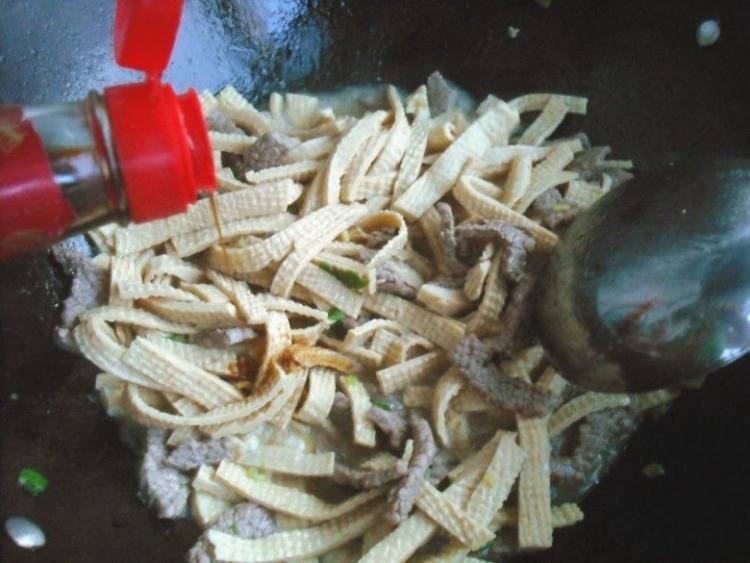 牛肉千张步骤8