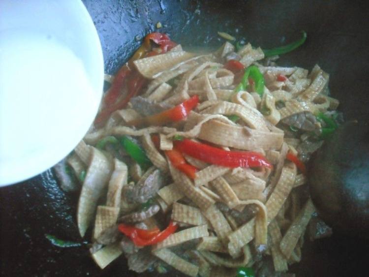 牛肉千张步骤12