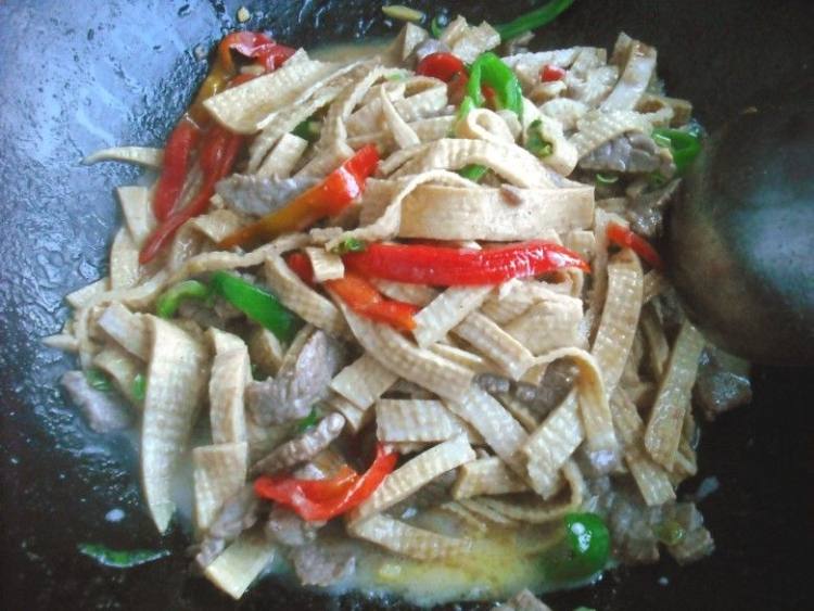 牛肉千张步骤13