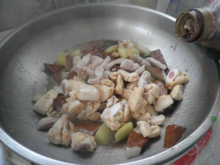 香干烧土豆步骤9