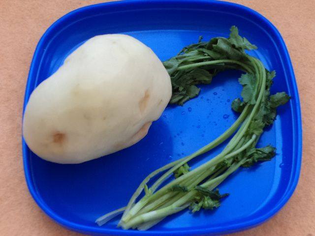 炝土豆丝步骤1