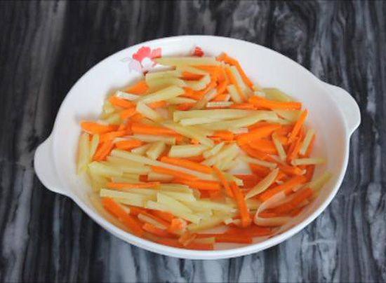 美味花丝菜步骤19
