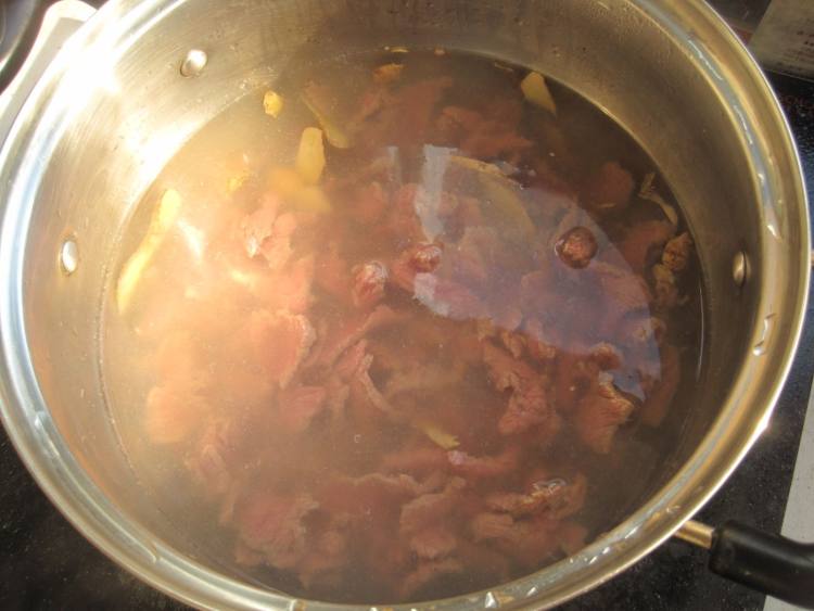 滑嫩牛肉汤步骤8