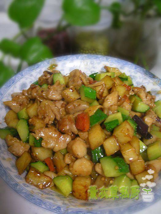 家常炒鸡丁步骤17