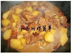 老鸭炖土豆步骤6