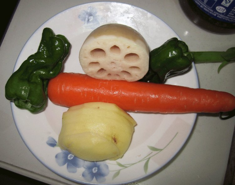 蔬菜杂炒步骤1