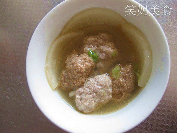 双色丸子汤步骤11