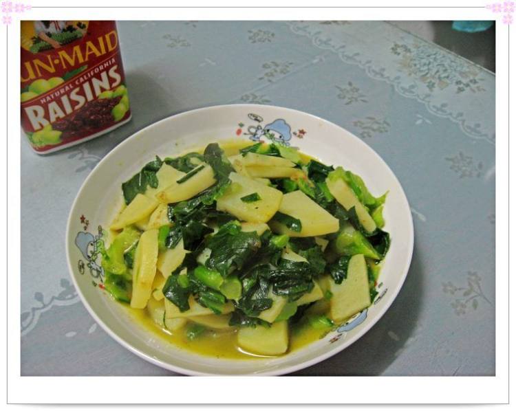青菜土豆步骤8
