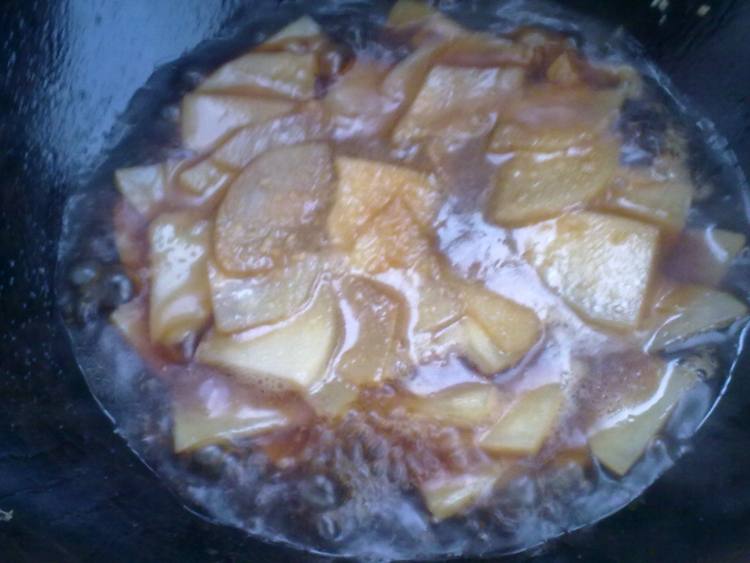土豆炒青椒步骤3