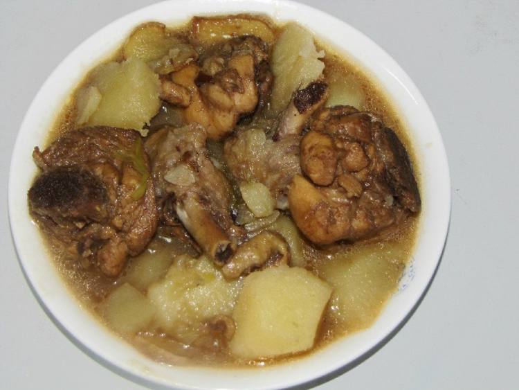 鸡块土豆步骤9