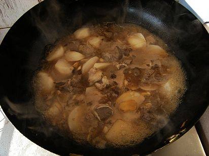 萝卜烧羊肉步骤8