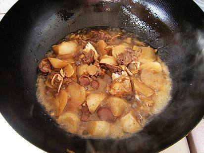 萝卜烧羊肉步骤10