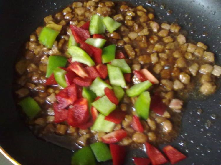 蚝油牛肉丁步骤11