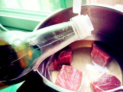 清炖牛肉块步骤6