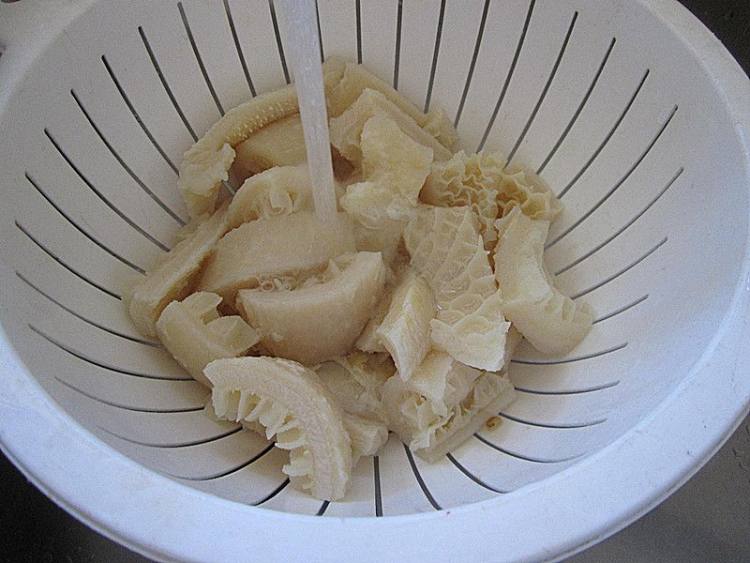 咖喱焖金钱肚步骤3