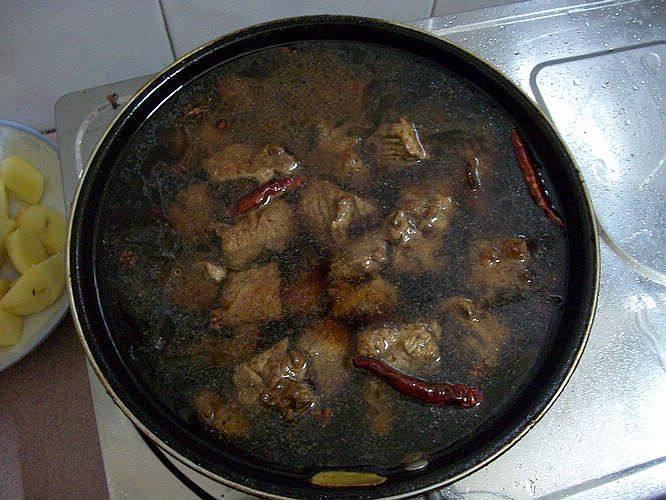 红烧土豆牛肉步骤6