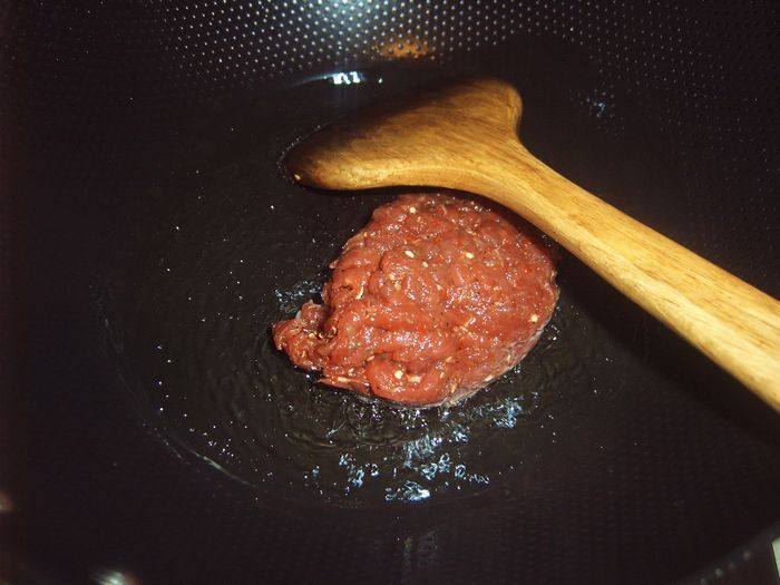 青椒牛肉丝步骤2