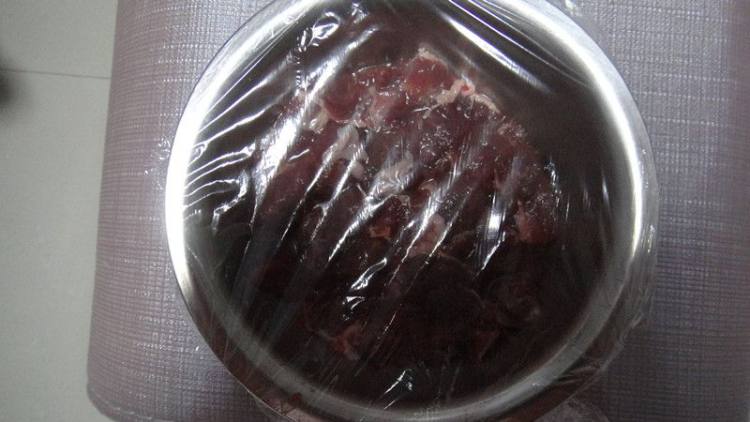 微波炉版牛肉干步骤3