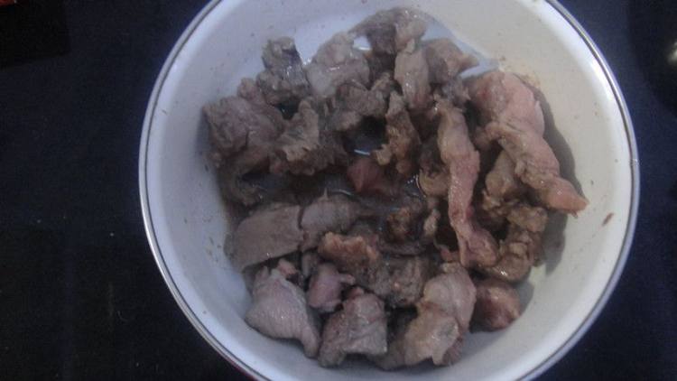 微波炉版牛肉干步骤5