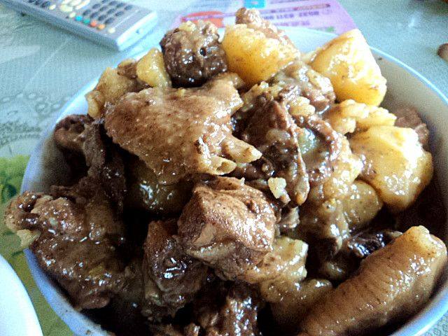 鸡炒土豆块步骤7