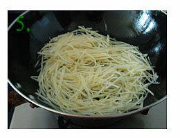 炝炒土豆丝步骤5