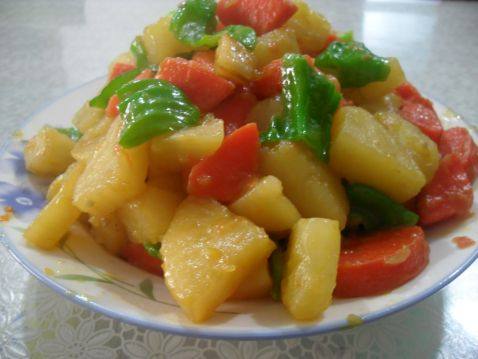 土豆胡萝卜步骤7