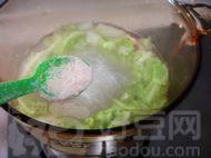 粉丝大白菜汤步骤10