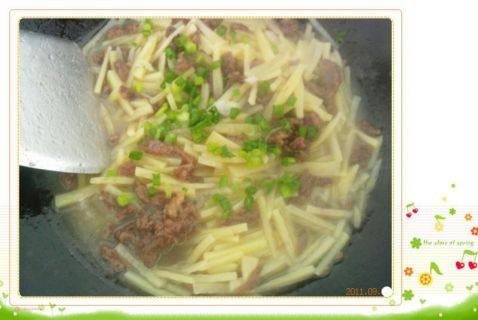 牛肉炒土豆步骤8