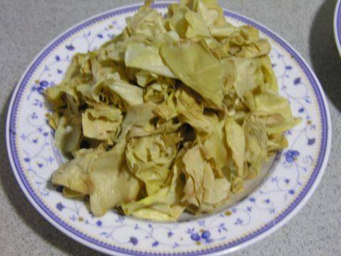 腊肉笋衣步骤1