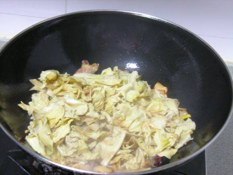 腊肉笋衣步骤4