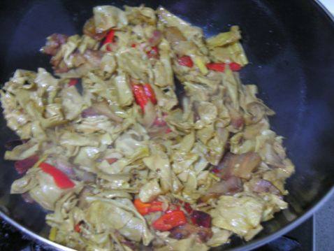 腊肉笋衣步骤6