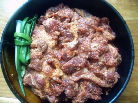 粉蒸牛肉步骤5