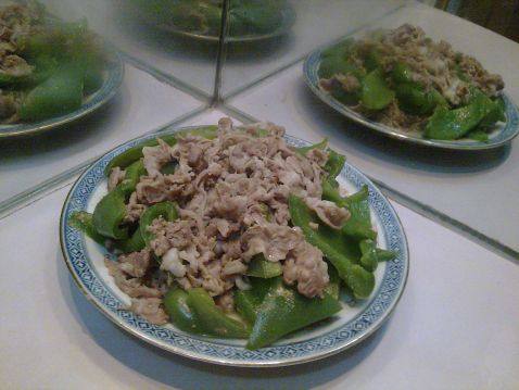 羊肉炒灯笼椒步骤8