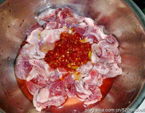 粉蒸羊肉步骤1