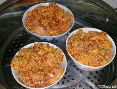 粉蒸羊肉步骤5