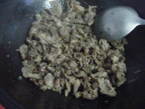 生炒牛肉步骤8
