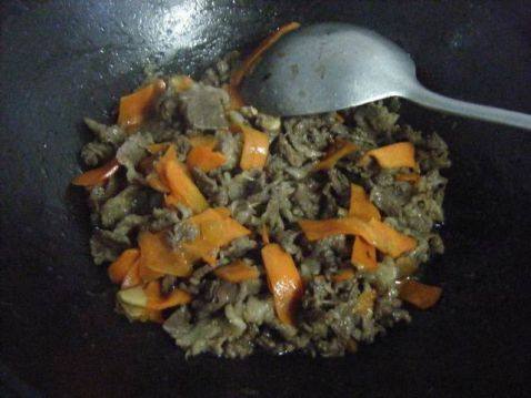 生炒牛肉步骤14